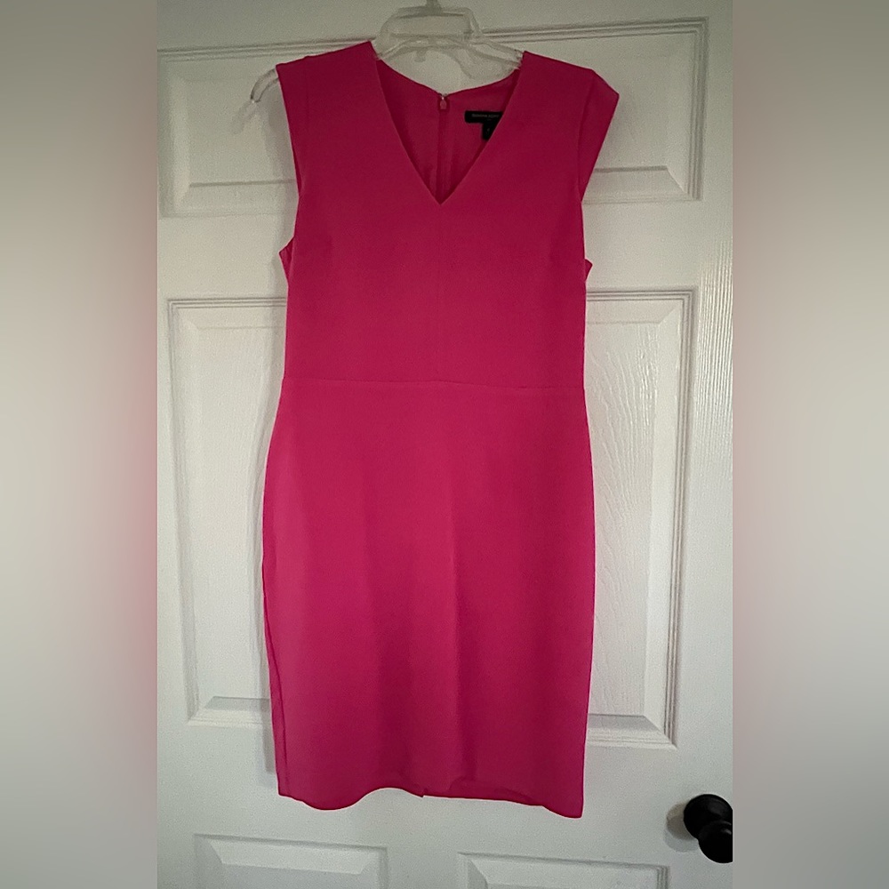 Banana Republic beautiful pink dress perfect for Easter, spring/summer wedding